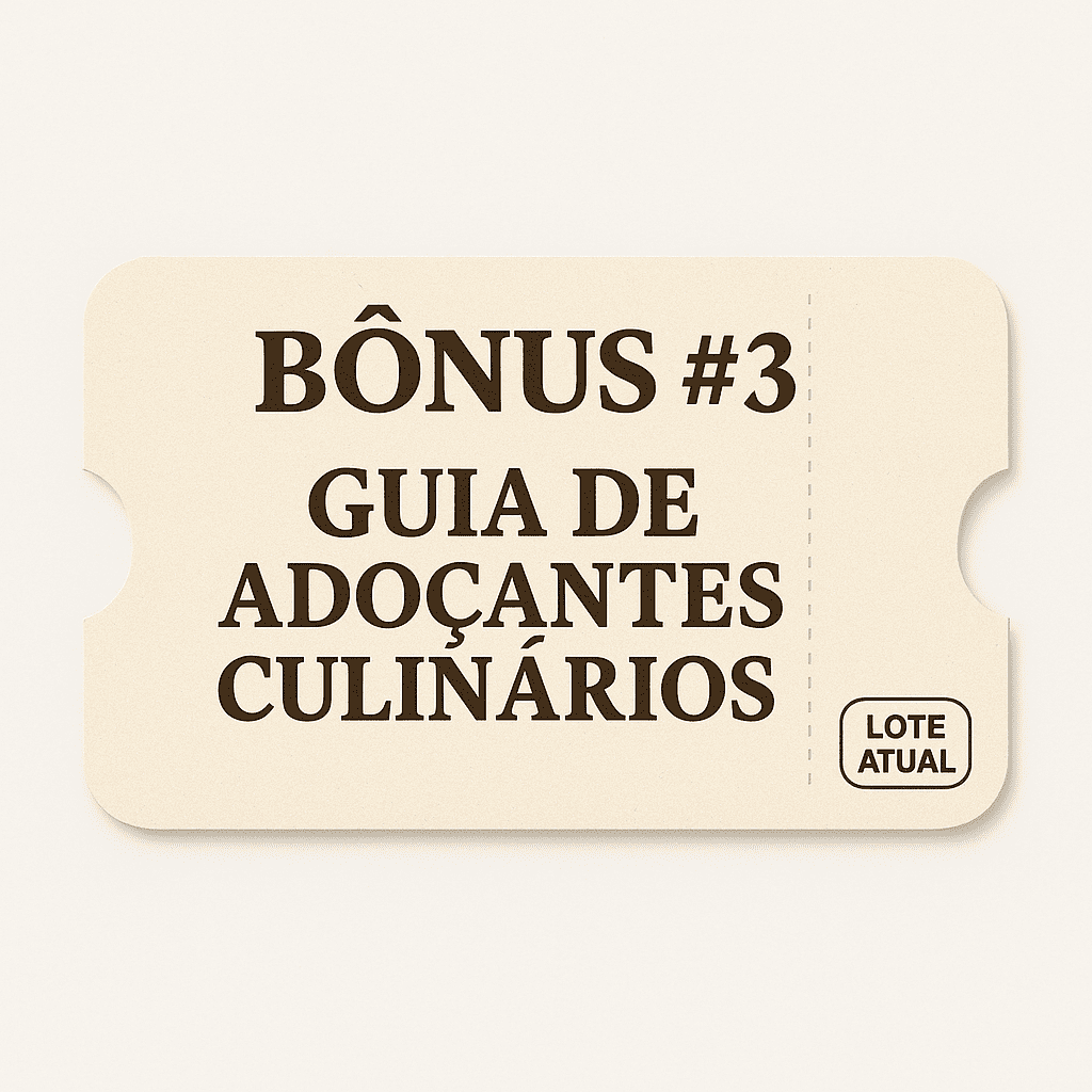 Guia de Adoçantes Culinários